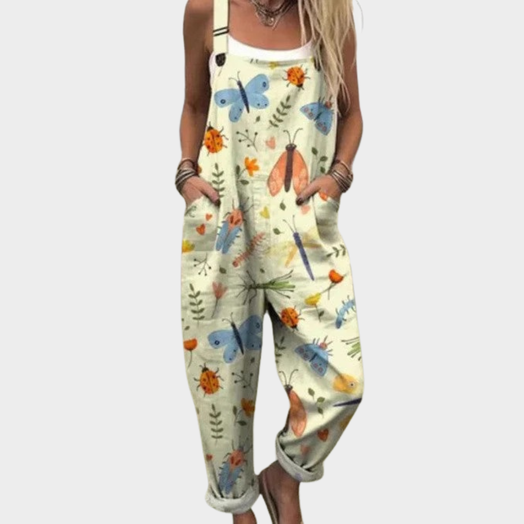 Aria | Comfortable Printed Overall