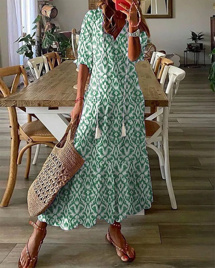 Luna | Fluid and Flattering Bohemian Dress