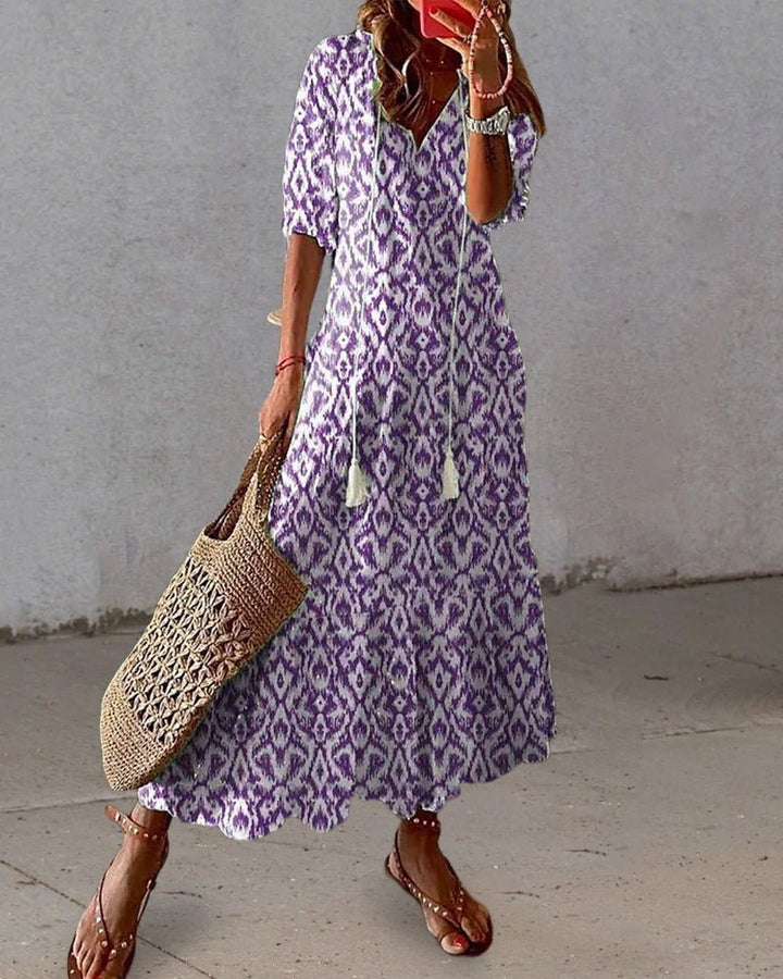 Luna | Fluid and Flattering Bohemian Dress