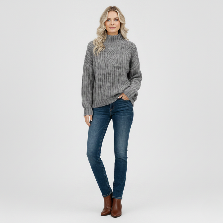 Aerynna | Cozy Chic Cable-Knit Sweater