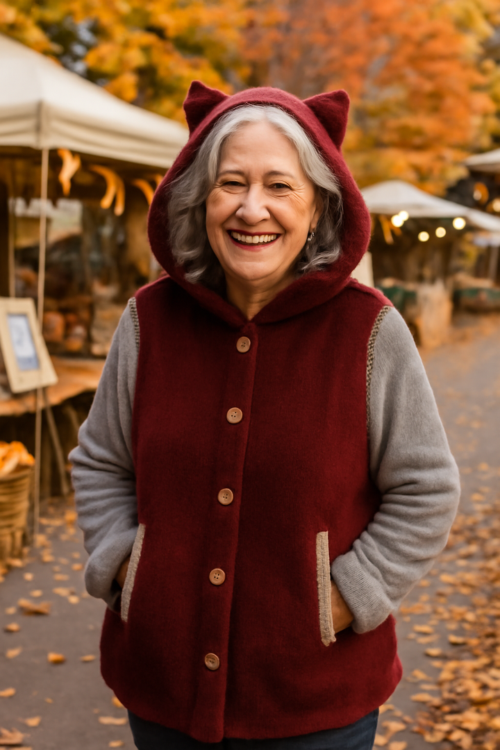 Olivia | Cozy Cat Ear Hoodie