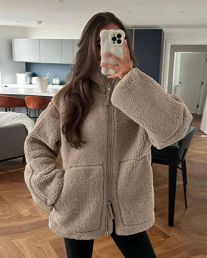 Penelope | Stylish Teddy Jacket