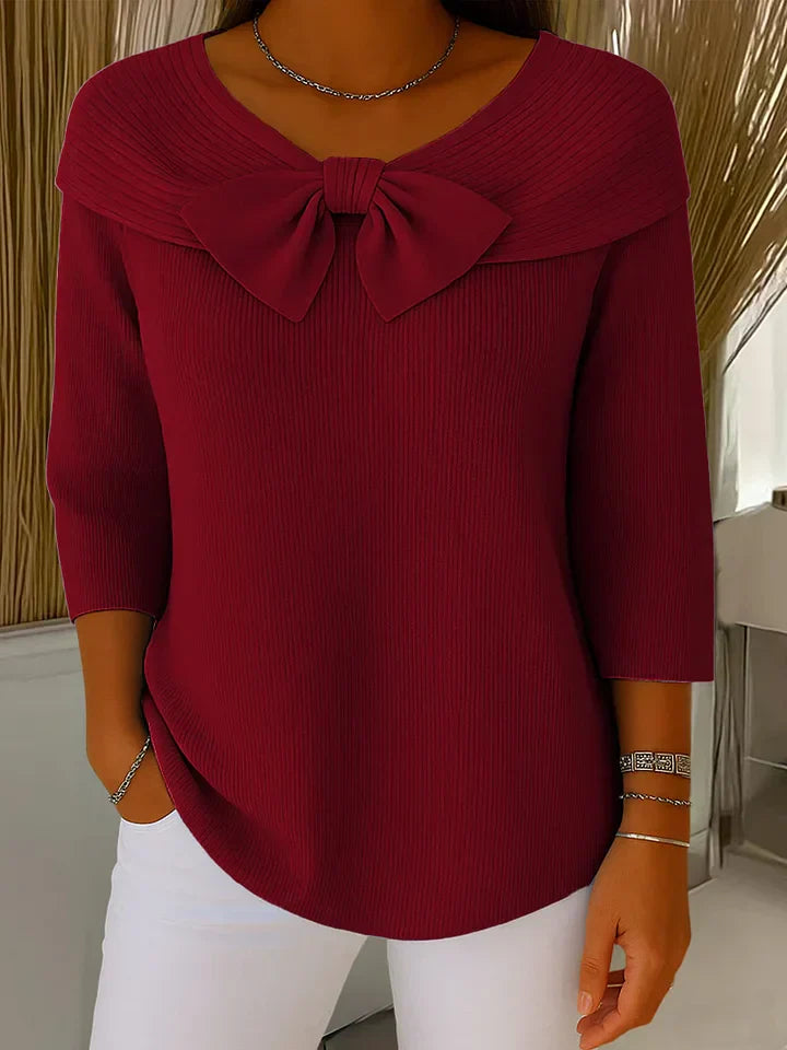 Hanna | Bow Sweater