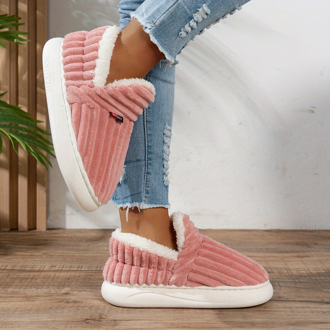 Molly | Plush Indoor–Outdoor Slippers