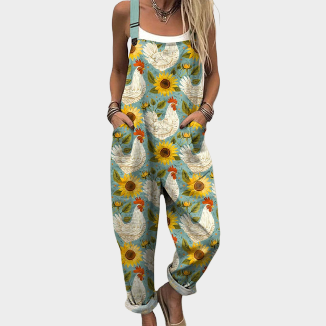 Georgia | Comfortable Printed Overall