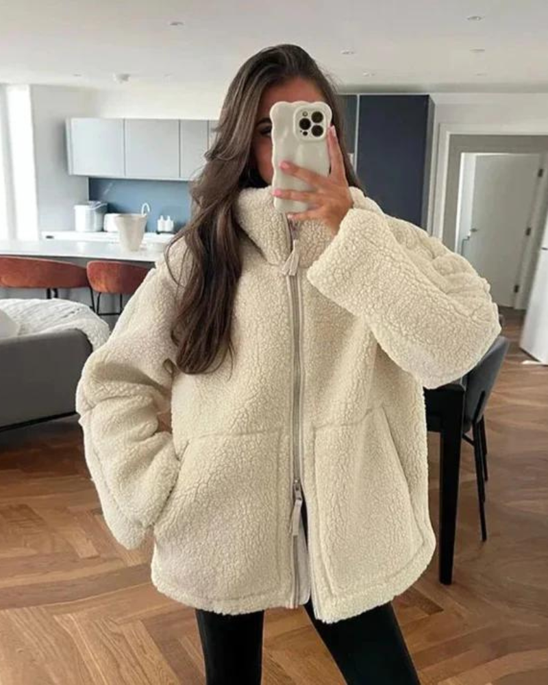 Penelope | Stylish Teddy Jacket