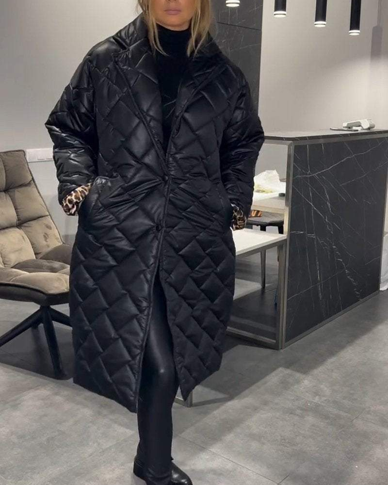 Zanira | Mid-Length Lapel Coat