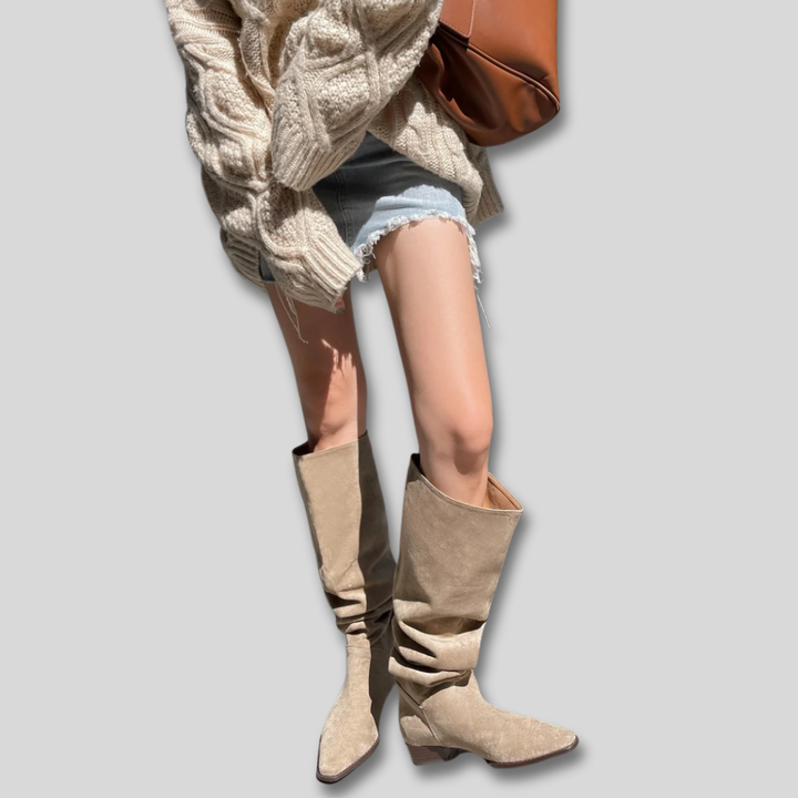Laszlina | Elegant Knee High Boots