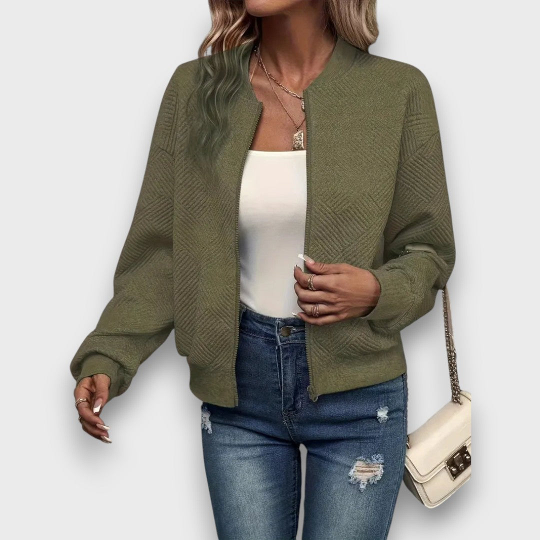 Seraphina – Textured Spring Jacket
