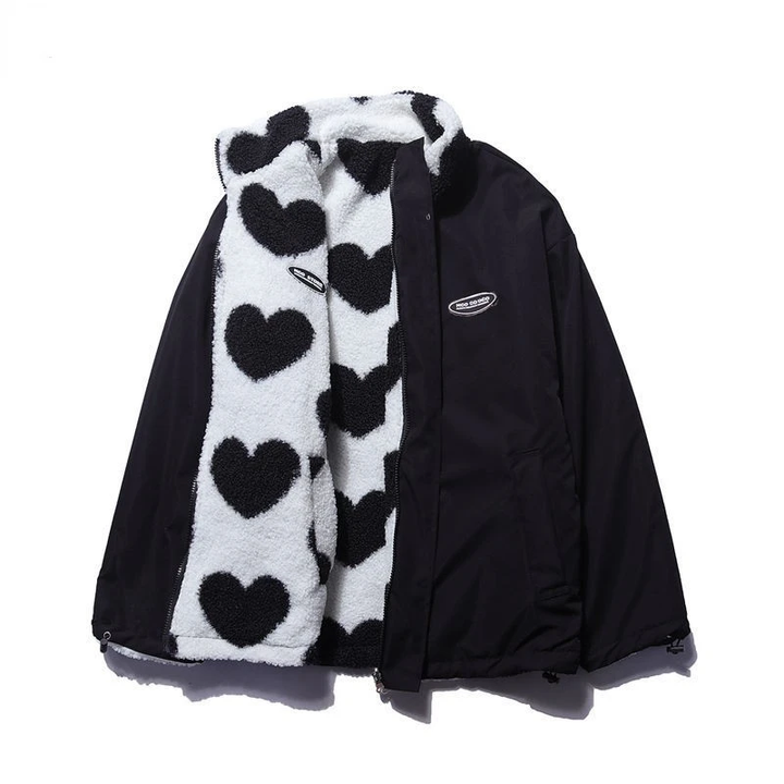 Shaima | Double-Sided Heart Jacket