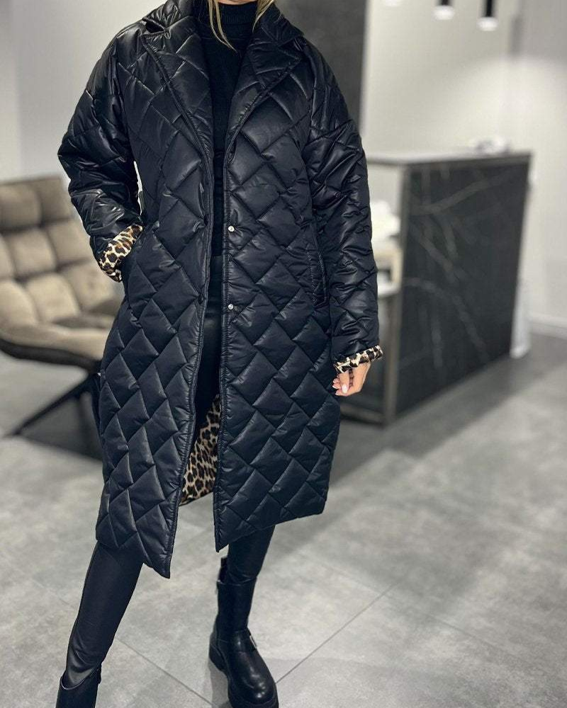 Zanira | Mid-Length Lapel Coat