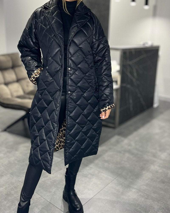 Zanira | Mid-Length Lapel Coat