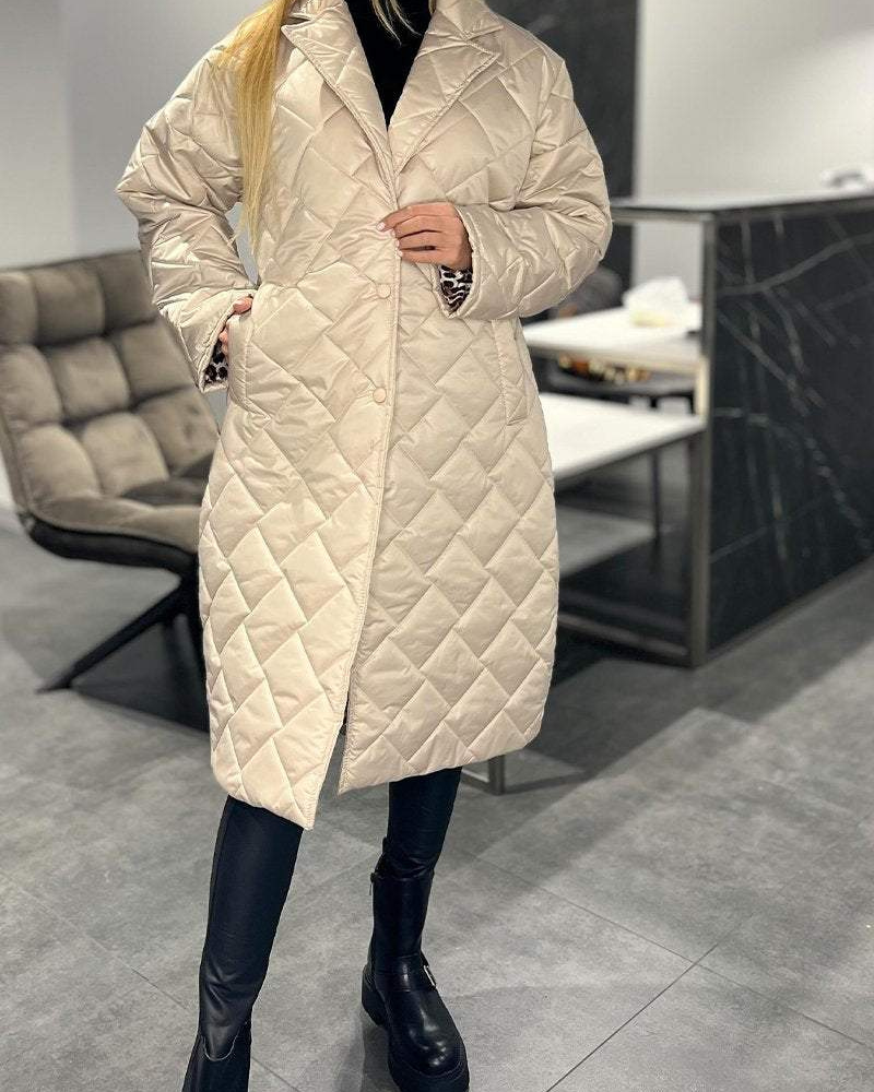 Zanira | Mid-Length Lapel Coat