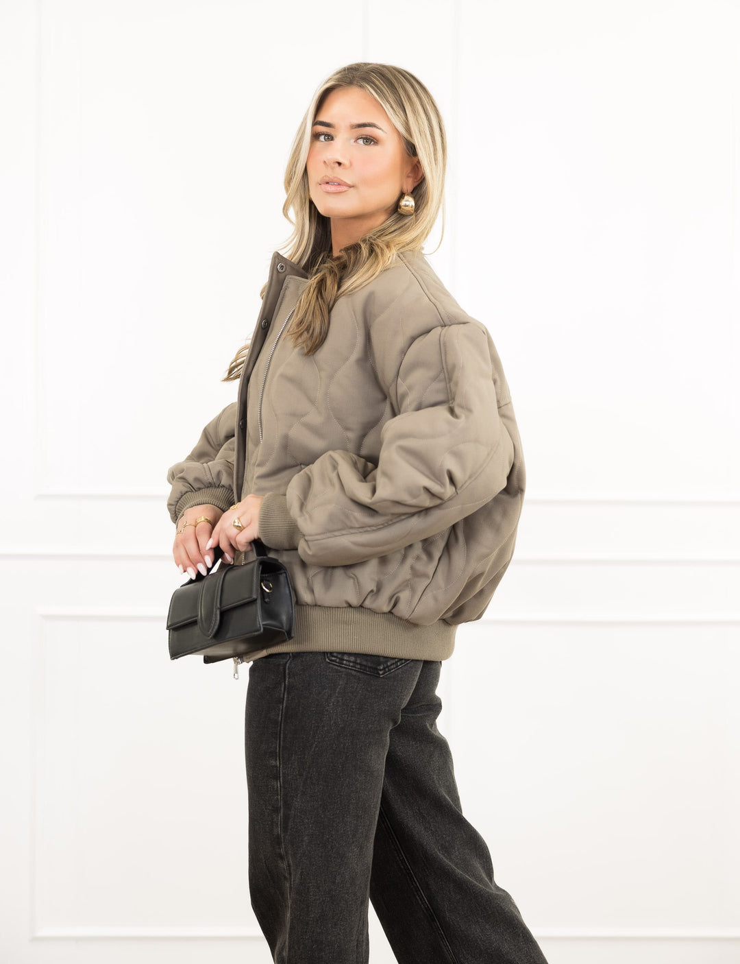 Zella | Elegant Taupe Jacket