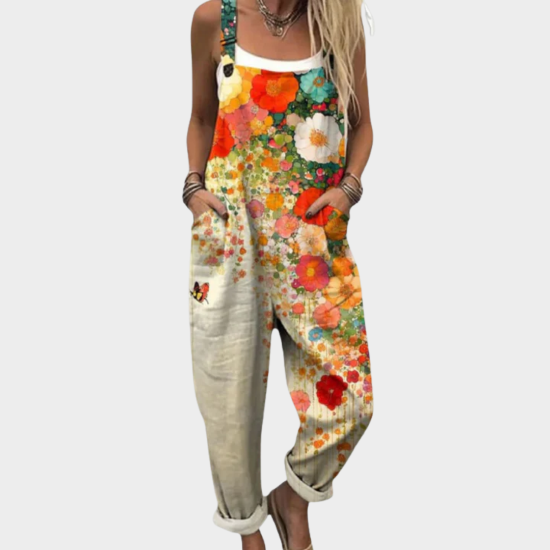 Freya | Comfortable Printed Overall