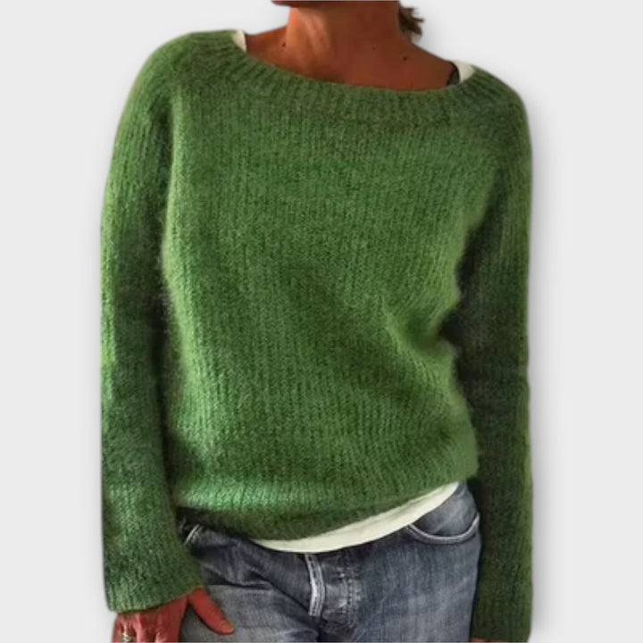 Regine | Plain Knitted Sweater