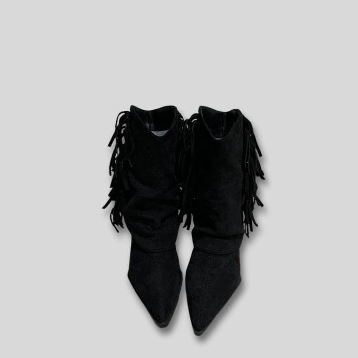 Solange | Suede Western Cowboy Boots