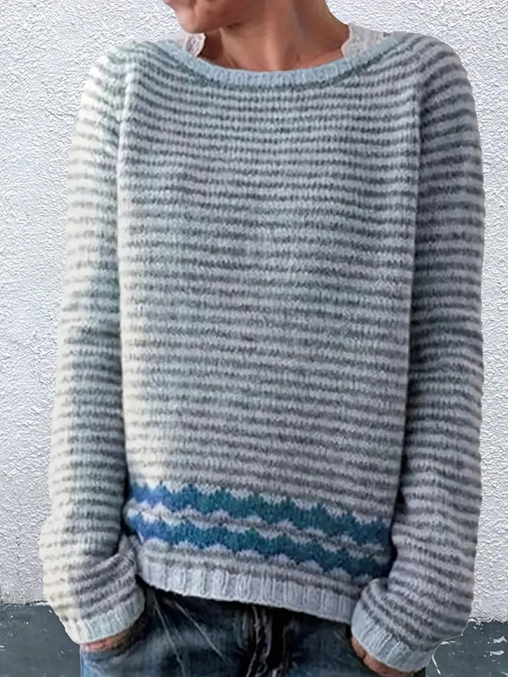 Maribel | Soft Striped Knit Jumper