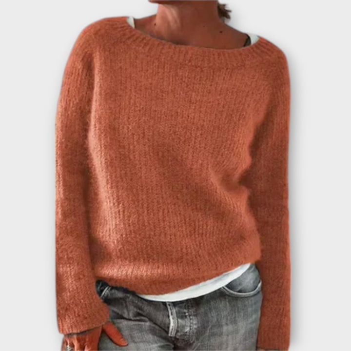 Regine | Plain Knitted Sweater
