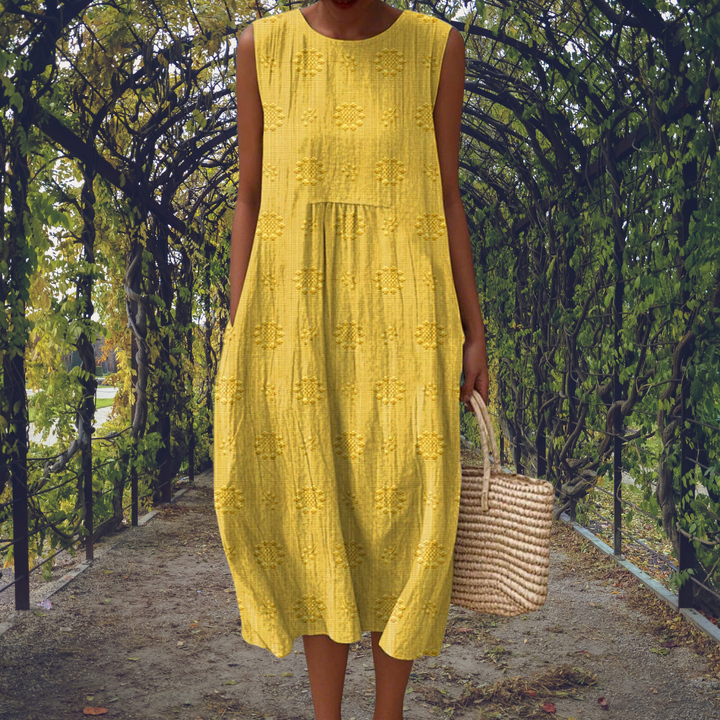 Aikaterini | Elegant Sleeveless Dress