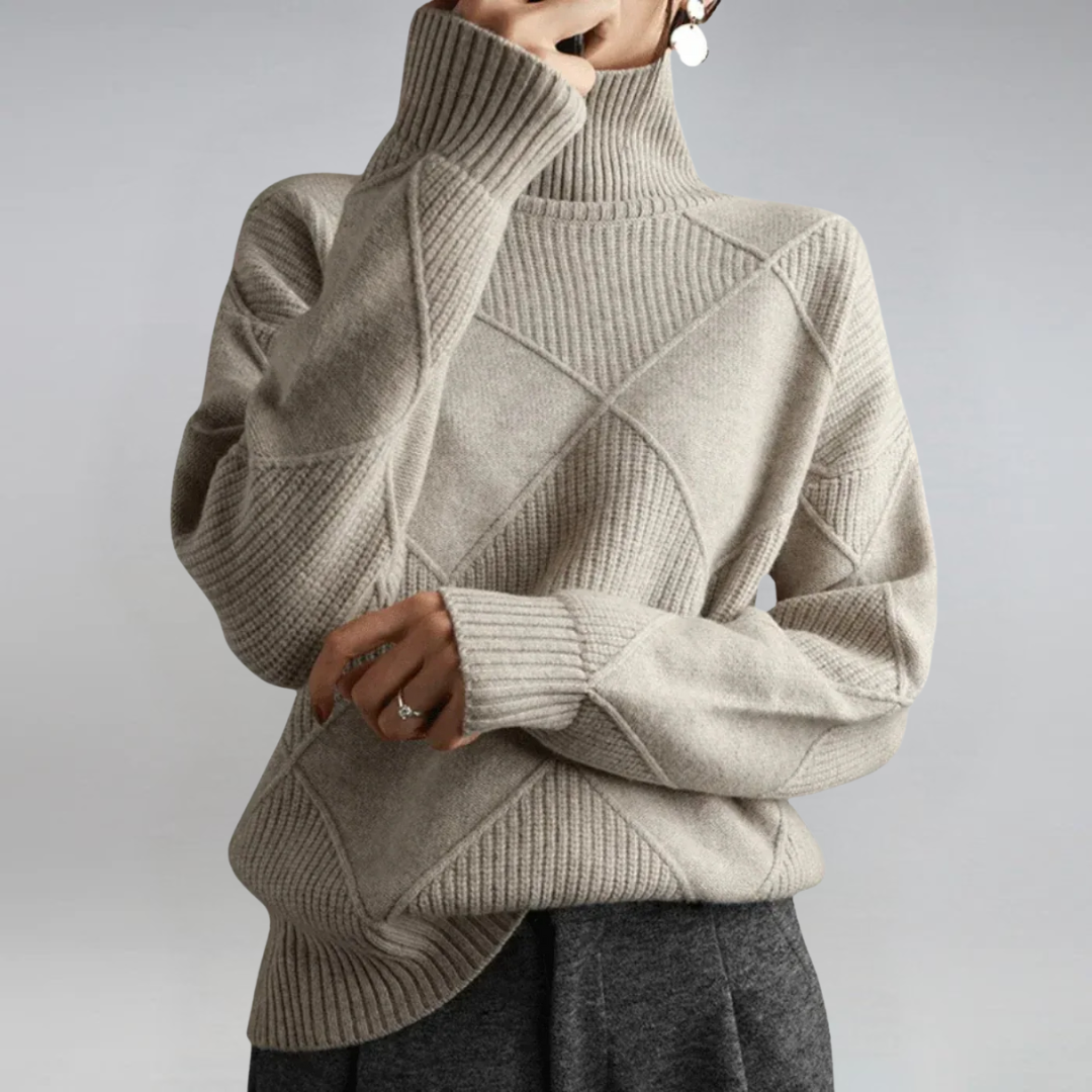 Anne | Luxe Turtleneck Sweater