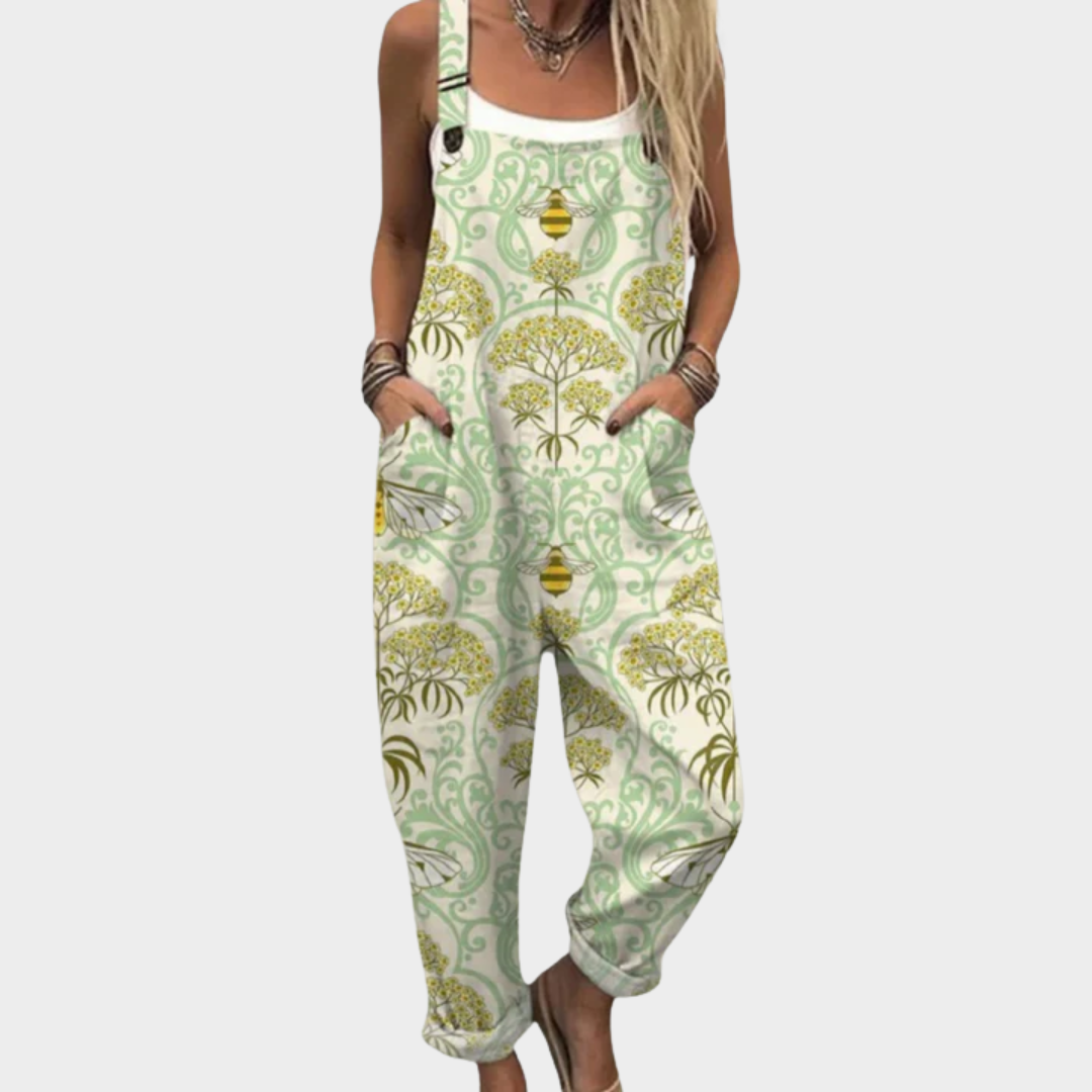 Jessica | Comfortable Printed Overall