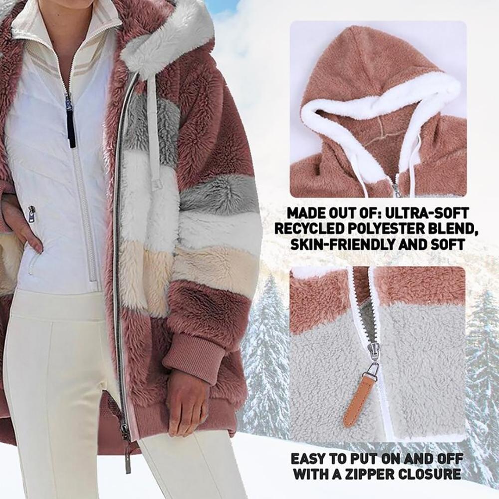 Anais | Cozy Hoodie Coat