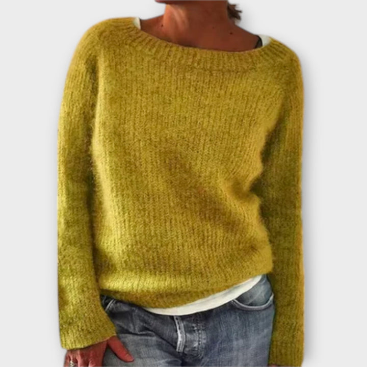 Regine | Plain Knitted Sweater