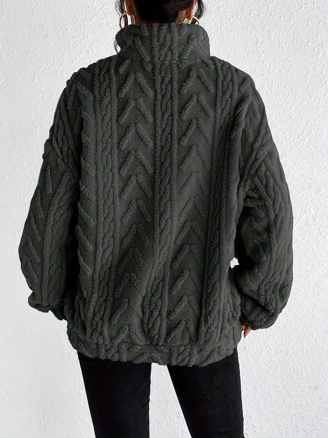 Zoe | Quarter-Zip Sweater