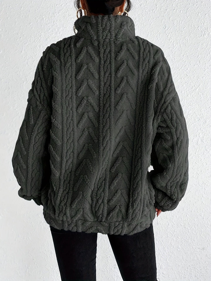 Zoe | Quarter-Zip Sweater
