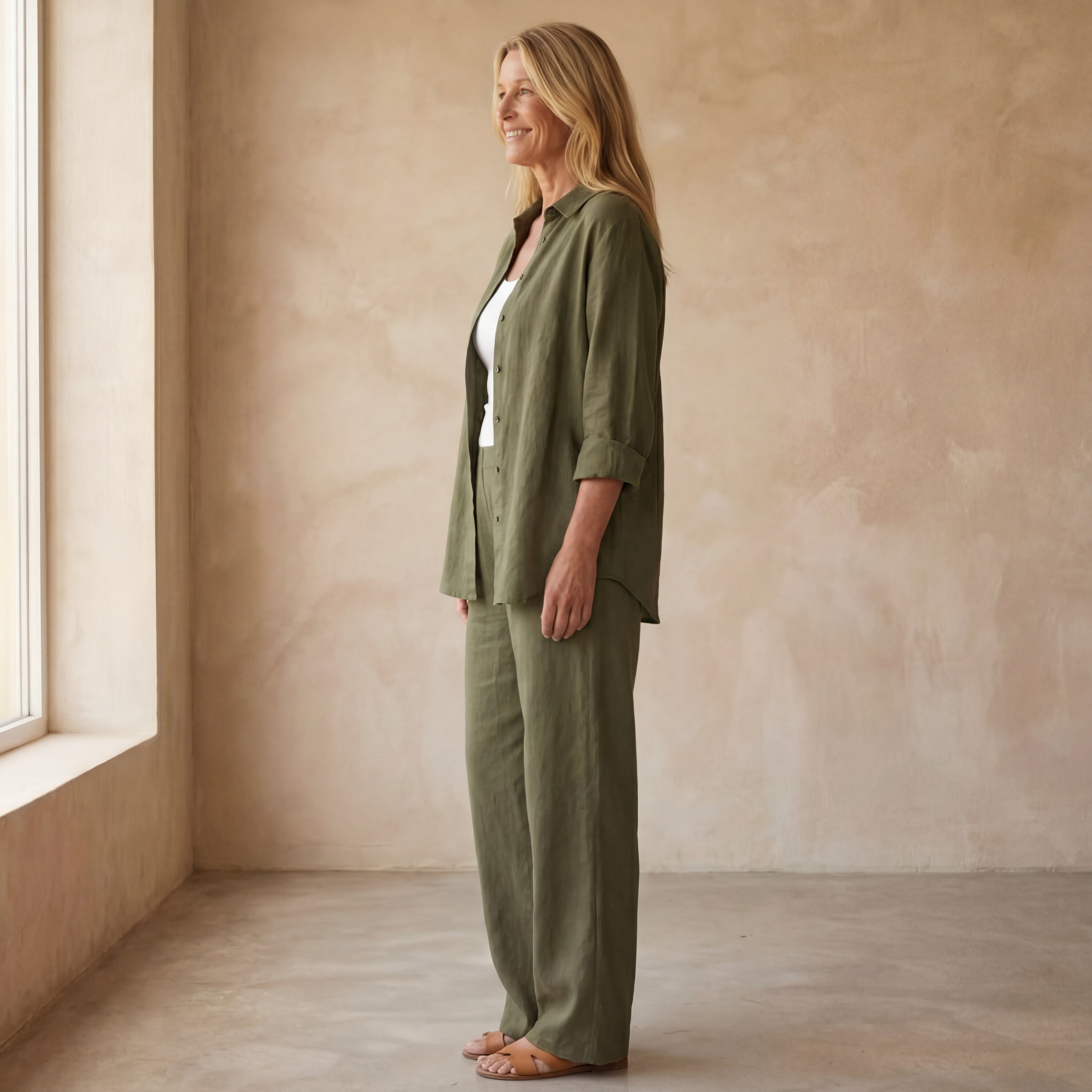 INDIRA  - Cotton & Linen Set