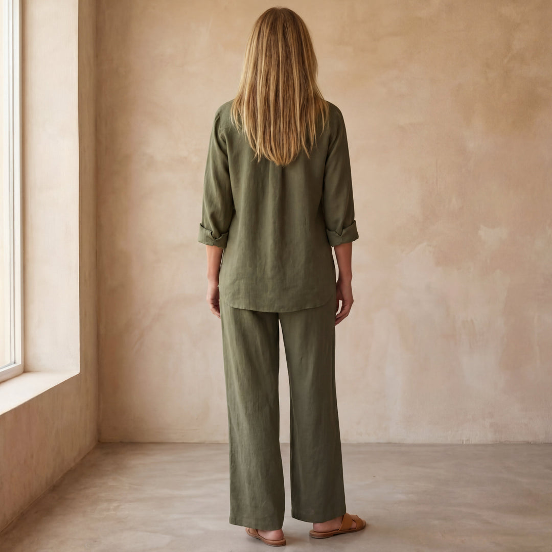 INDIRA  - Cotton & Linen Set