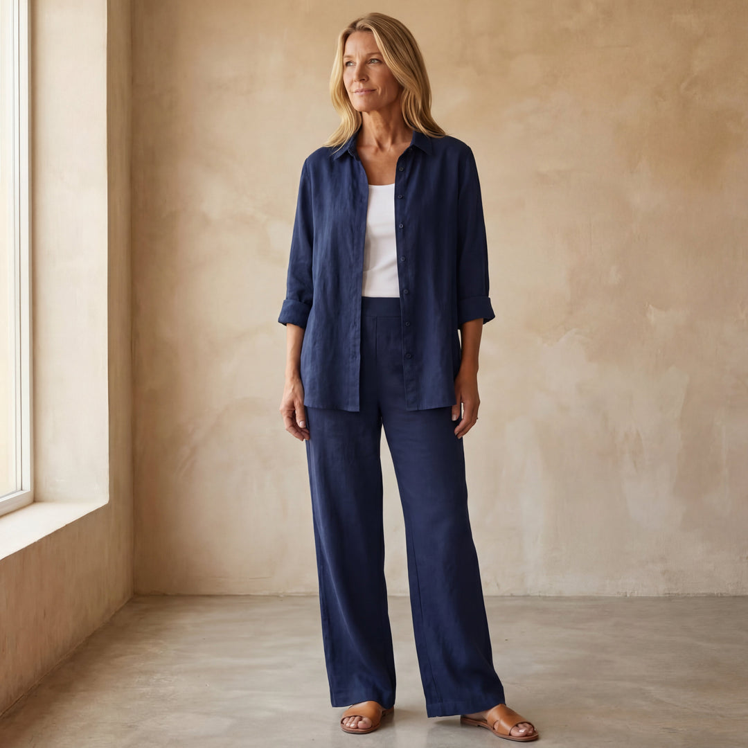 INDIRA  - Cotton & Linen Set