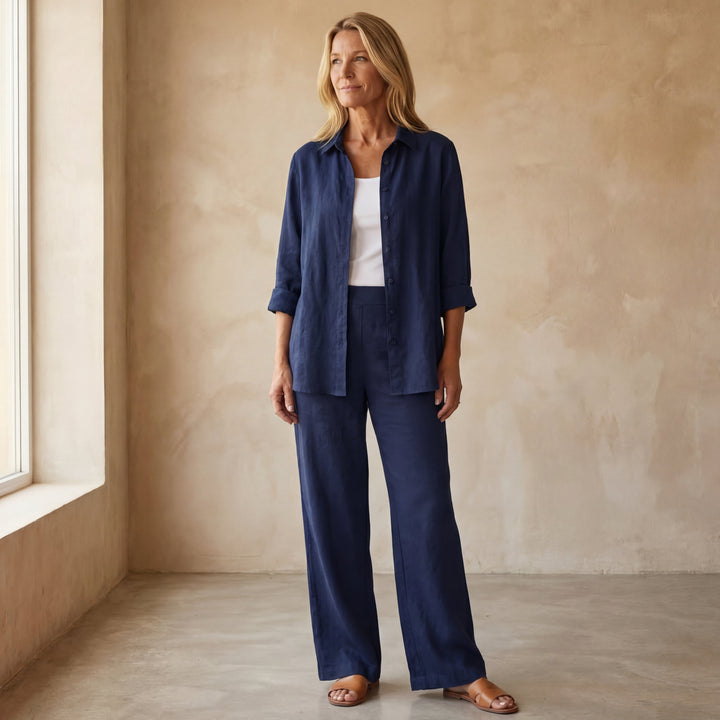 INDIRA  - Cotton & Linen Set