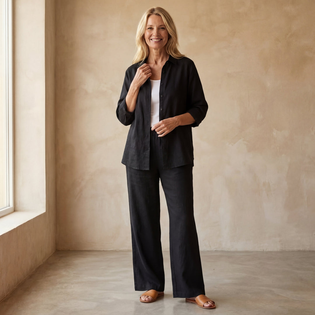 INDIRA  - Cotton & Linen Set