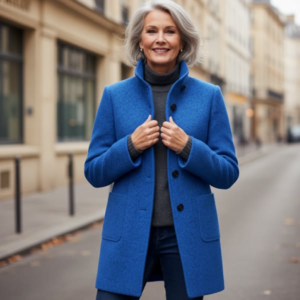 Juliette | Elegant Wool Coat