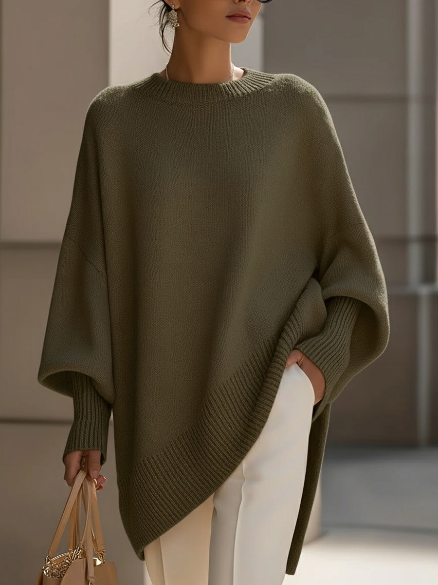 ELODIE™ | Wool-Blend Oversized Jumper