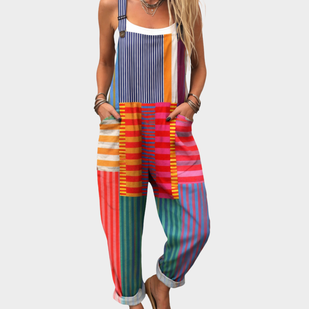 Annabelle | Comfortable Printed Overall