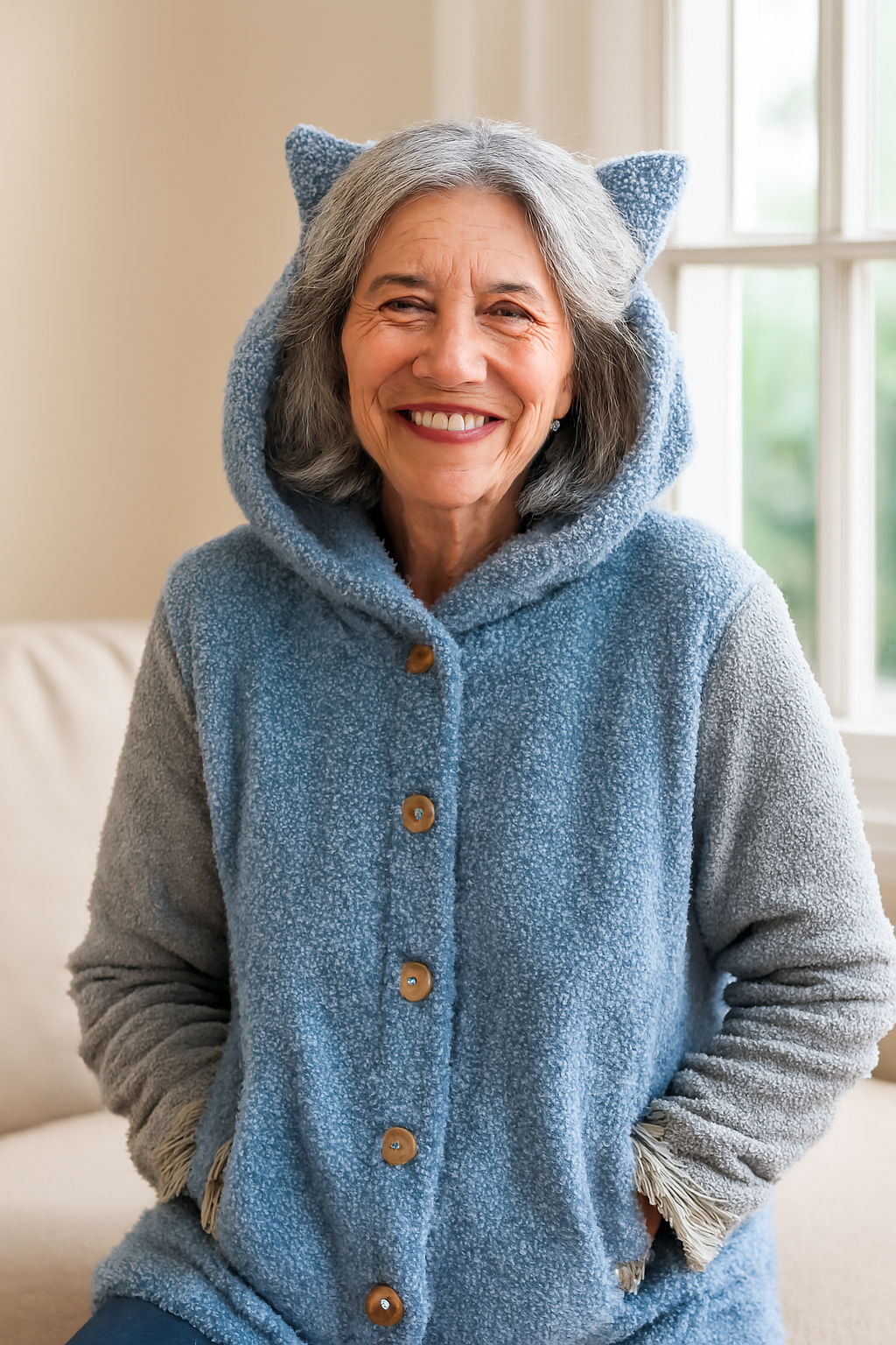 Olivia | Cozy Cat Ear Hoodie