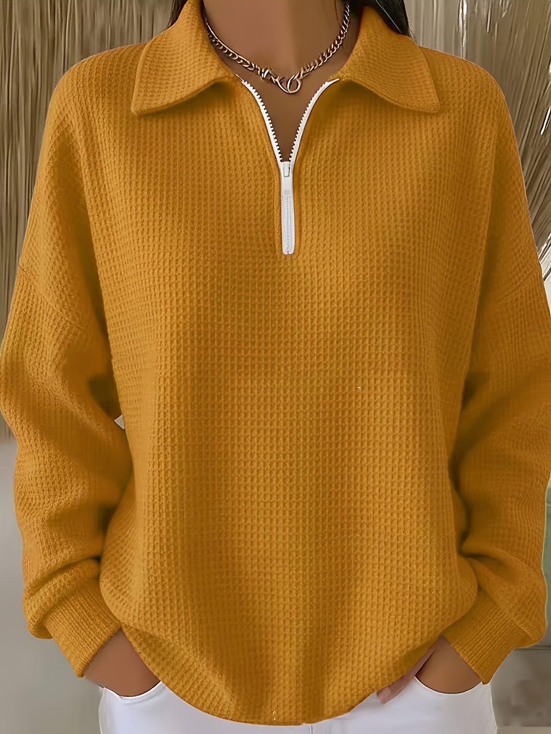 Faith | Chic Half Zip Pullover