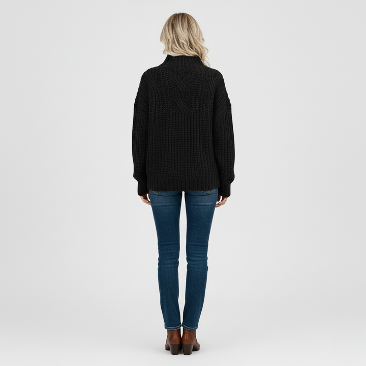 Aerynna | Cozy Chic Cable-Knit Sweater