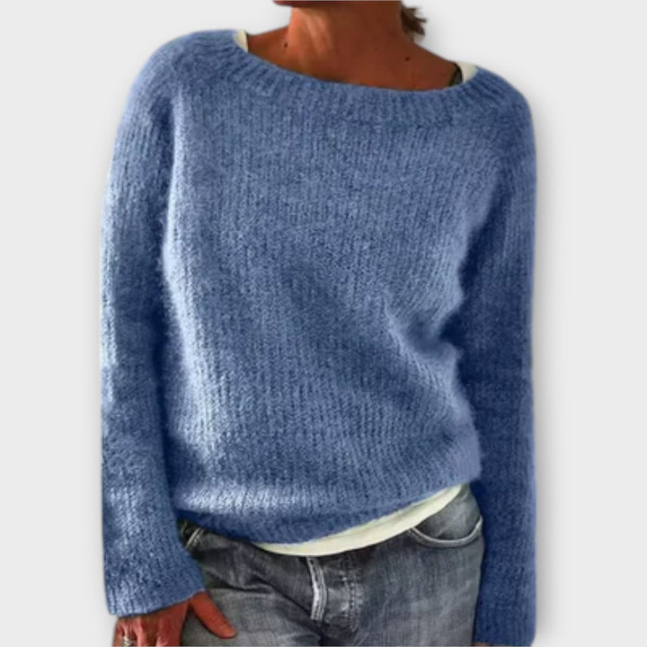 Regine | Plain Knitted Sweater