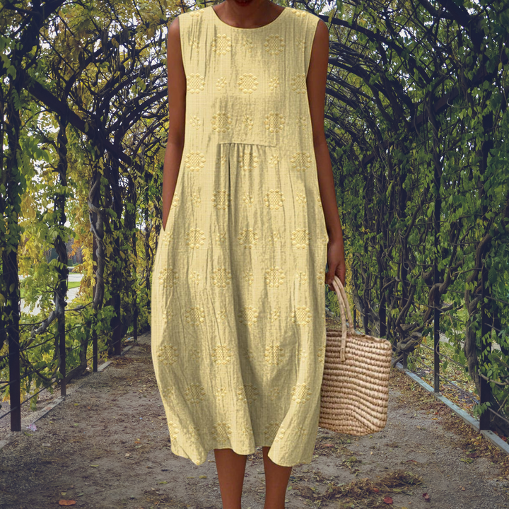Aikaterini | Elegant Sleeveless Dress