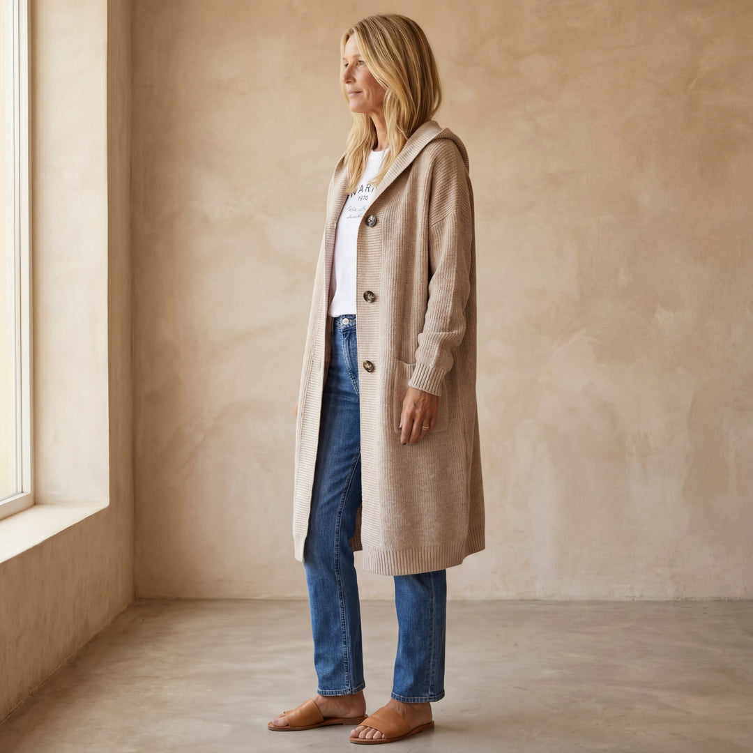 ASARA - Elegant Knit Cardigan