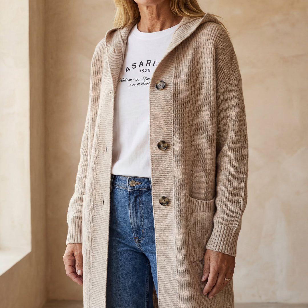 ASARA - Elegant Knit Cardigan