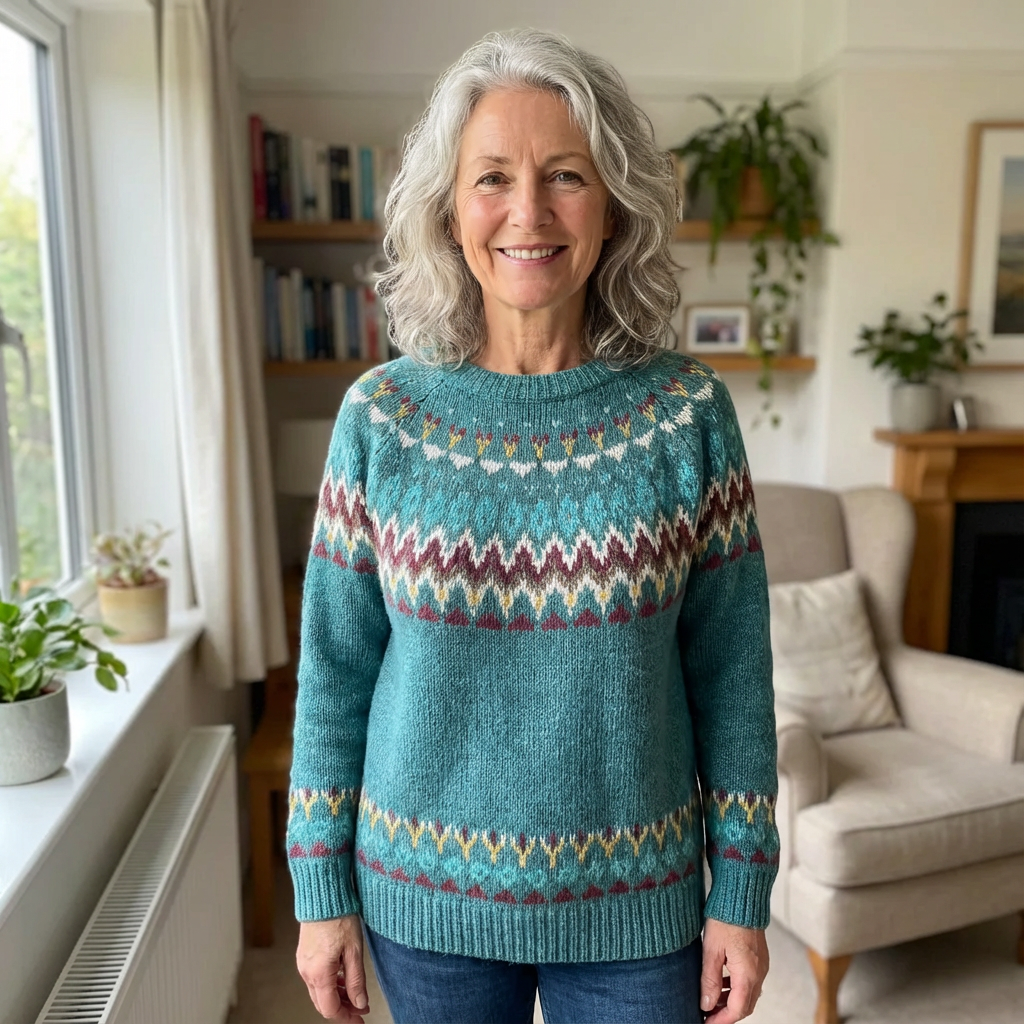 Elwynda | Patterned Knit Jumper