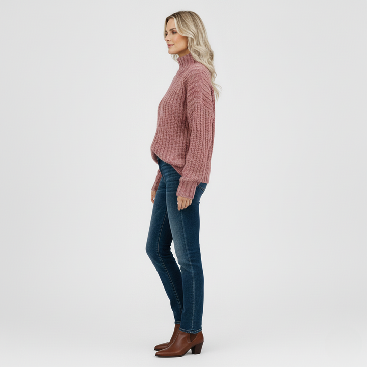 Aerynna | Cozy Chic Cable-Knit Sweater