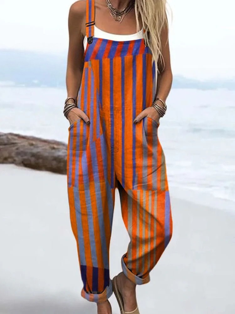Sarah | Sunset Stride Jumpsuit