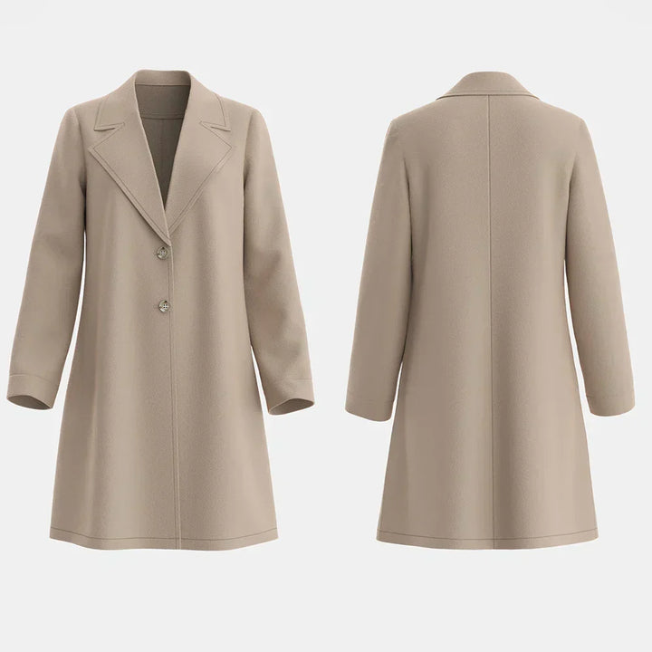 Malayah | French Lapel Overcoat