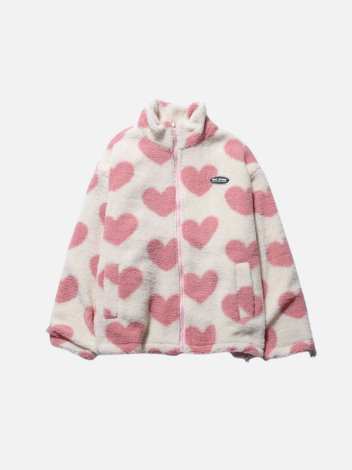 Shaima | Double-Sided Heart Jacket